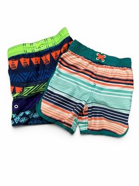 WonderKids Swim trunks Size 3T multi-color - 2 pairs